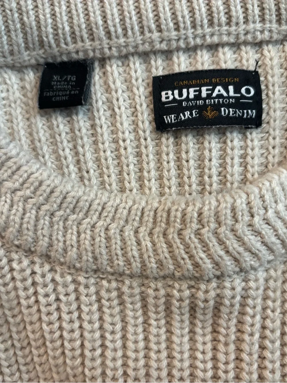 Buffalo David Bitton repair shown